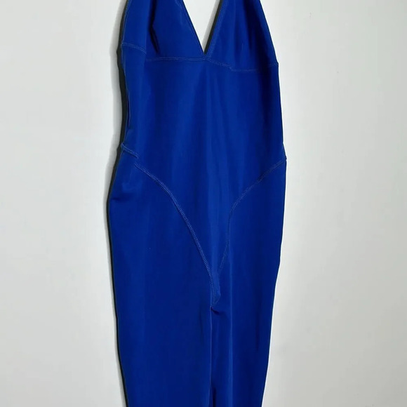 Zara royal blue long onesie jumpsuit - Picture 4 of 8
